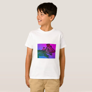Mardi Gras Alligator with Crawfish T-Shirt