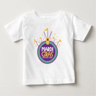 Mardi Gras Arch inspired, Galveston, Texas Baby T-Shirt