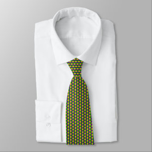 Mardi Gras Argyle Tie