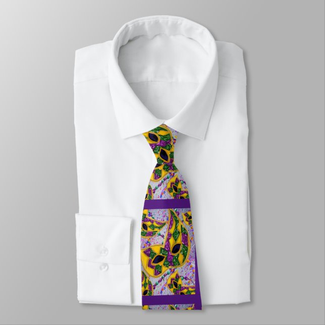 MARDI GRAS ART    TIE (Tied)