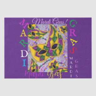 MARDI GRAS ART TISSUE PAPER