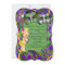 Mardi Gras Baby Shower Invitation