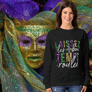Mardi Gras Basic Sweatshirt