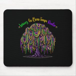 Mardi Gras Bead Tree Carnival New Orleans 2025 For Mouse Pad