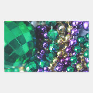 Mardi Gras Beads Customised Decal Stickers