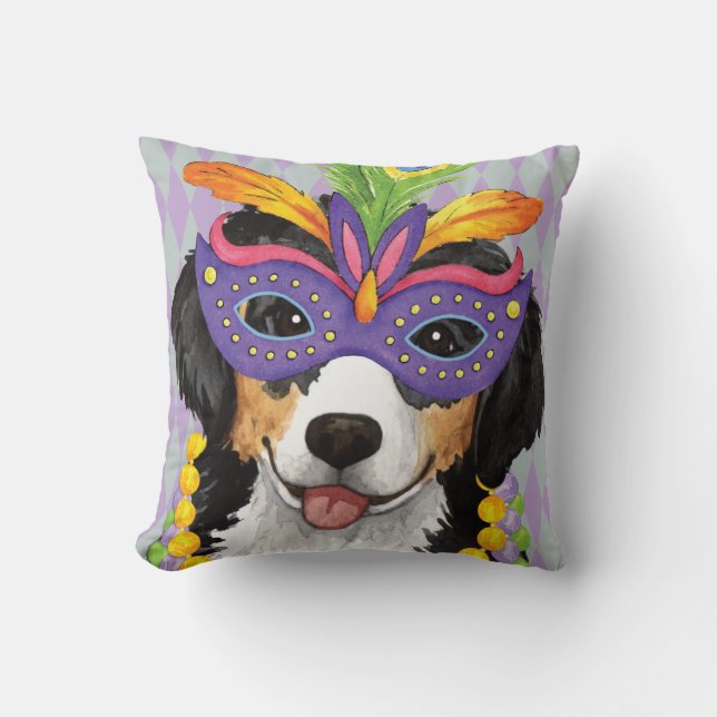 Mardi Gras Berner Cushion (Front)