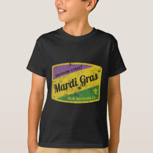 Mardi Gras Bourbon Street T-Shirt