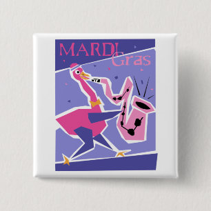 Mardi Gras button