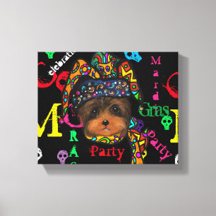 Mardi GRAS    Canvas Print