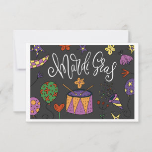 Mardi Gras Card