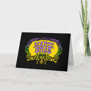 Mardi Gras Card