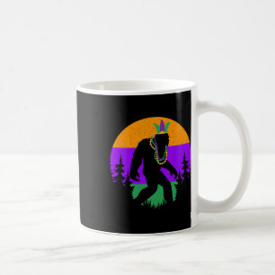 Mardi Gras Carnival Bigfoot New Orleans Cajun Fest Coffee Mug