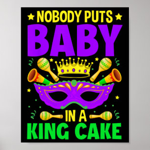 Mardi Gras Carnival Celebration - Nobody Puts Poster