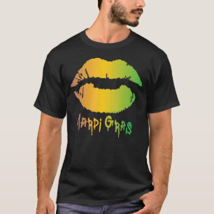 Mardi Gras Carnival Costume Purple Amp Gold Fleur T-Shirt