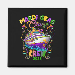 Mardi Gras Carnival Cruise 2025 Cruising Mask Ship Magnet