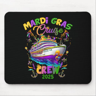 Mardi Gras Carnival Cruise 2025 Cruising Mask Ship Mouse Pad