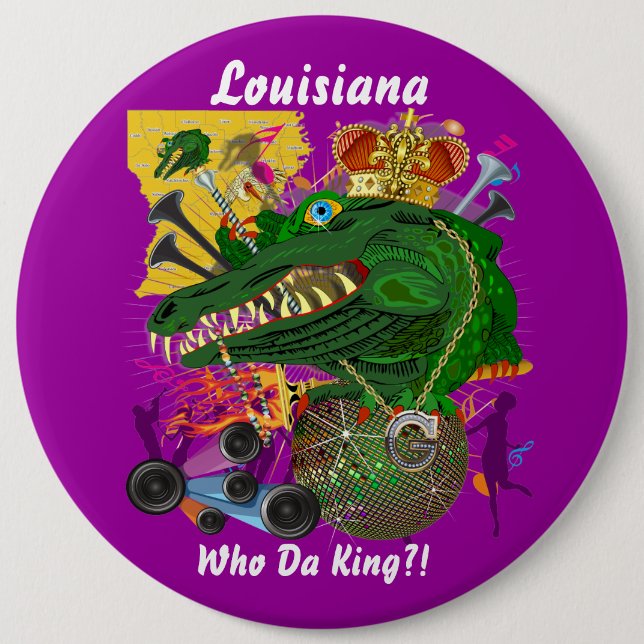 Mardi Gras Carnival Event  Please View Notes 6 Cm Round Badge (Front)