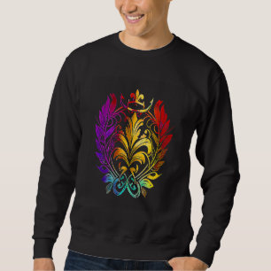 Mardi Gras Carnival parade with beads party and ma Sweatshirt
