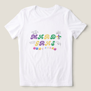 Mardi Gras Celebration love Tri-Blend Shirt