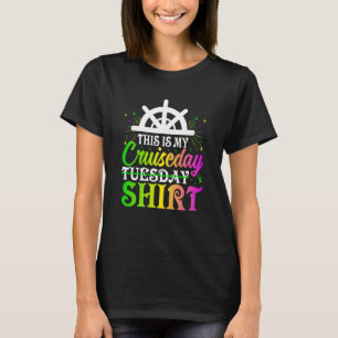 Mardi Gras Celebrations parade Boat This is My Cru T-Shirt