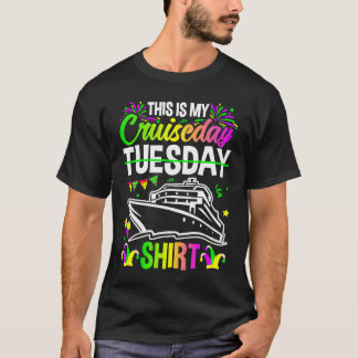 Mardi Gras Celebrations parade Boat This is My Cru T-Shirt