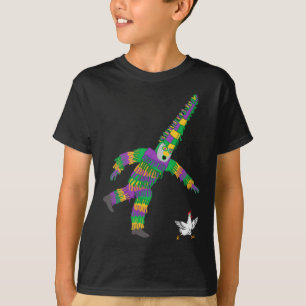 Mardi Gras Chicken Jester Farming Animal Fat Tuesd T-Shirt
