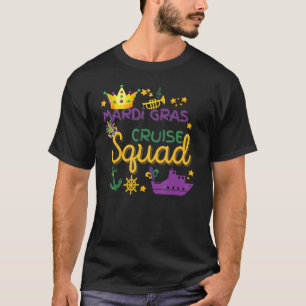 Mardi Gras Costume Let The Shenanigans Begin Beads T-Shirt