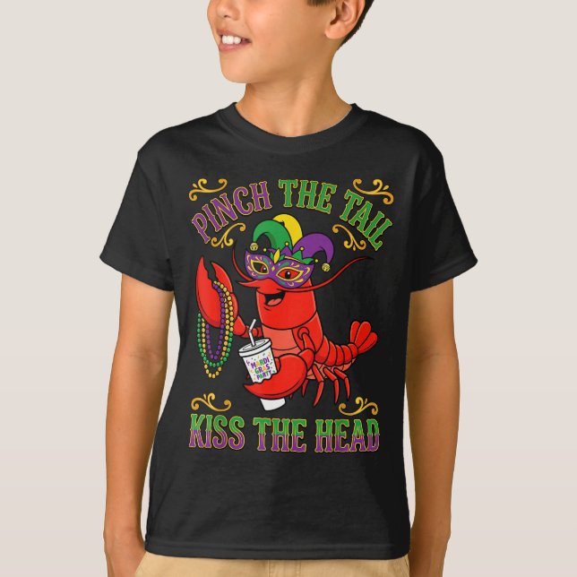 Mardi gras crawfish boils  T-Shirt (Front)