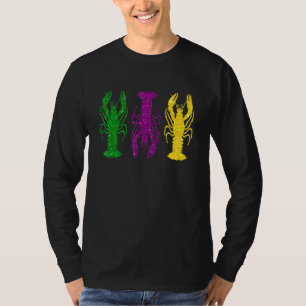 Mardi Gras Crawfish Mardi Gras Carnival Party Fest T-Shirt