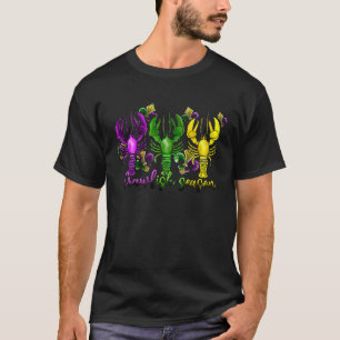Mardi Gras Crawfish Season Fat Tuesday New Orleans T-Shirt
