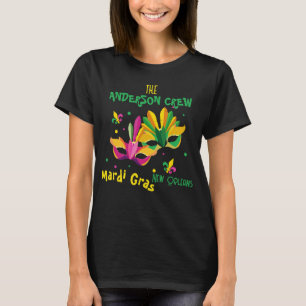 Mardi Gras Crew Custom Matching T-shirt