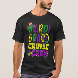Mardi Gras Cruise 2023 Matching Family Carnival Ho T-Shirt