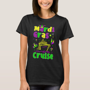 Mardi Gras Cruise 2023 Matching Family Carnival Ho T-Shirt