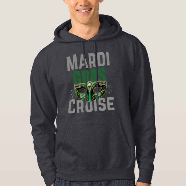 Mardi Gras Cruise 2024 Matching Family Party Hoodie (Front)