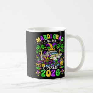 Mardi Gras Cruise Crew 2025 Trip New Orleans Famil Coffee Mug