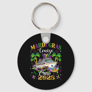 Mardi Gras Cruise Crew 2025 Trip New Orleans Famil Key Ring