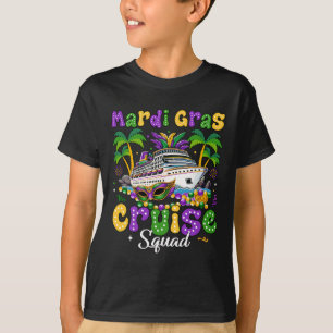 Mardi Gras Cruise Crew 2025 Trip New Orleans Famil T-Shirt