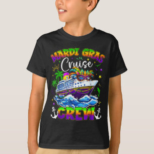 Mardi Gras Cruise Squad Matching Design T-Shirt