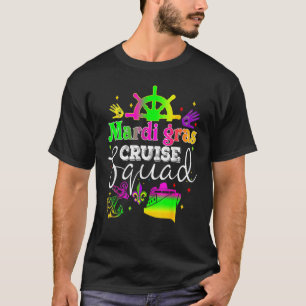Mardi Gras Cruise Squad Matching Group New Orleans T-Shirt