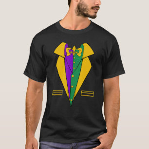 Mardi Gras Culture Dancing Tradition Costume Mask T-Shirt