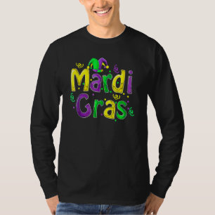 Mardi Gras Cute Carnival Fat Tuesday Funny_1 T-Shirt