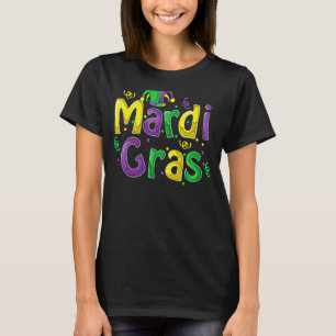 Mardi Gras  Cute Carnival Fat Tuesday Funny Gift T-Shirt