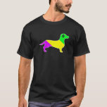 Mardi Gras Dachshund Dog Funny Puppy Dog Lover T-Shirt<br><div class="desc">Mardi Gras Dachshund Dog Funny Puppy Dog Lover</div>