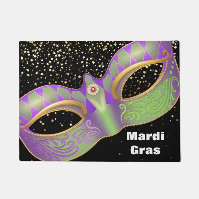 Mardi Gras Doormat (Front)