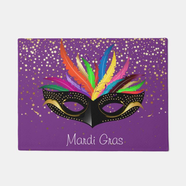Mardi Gras Doormat (Front)