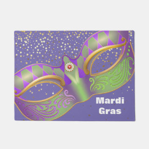 Mardi Gras Doormat