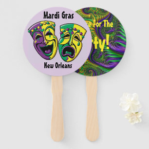Mardi Gras Fan New Orleans Mardigras Party