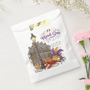 Mardi Gras Favour Bags