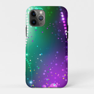 Mardi Gras Festive Purple Background Case-Mate iPhone Case
