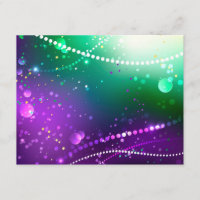 Mardi Gras Festive Purple Background